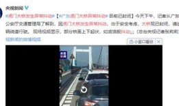 虎门大桥爆料视频最新,现场实况视频曝光，紧急应对措施启动